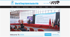 Desktop Screenshot of disa-india.org